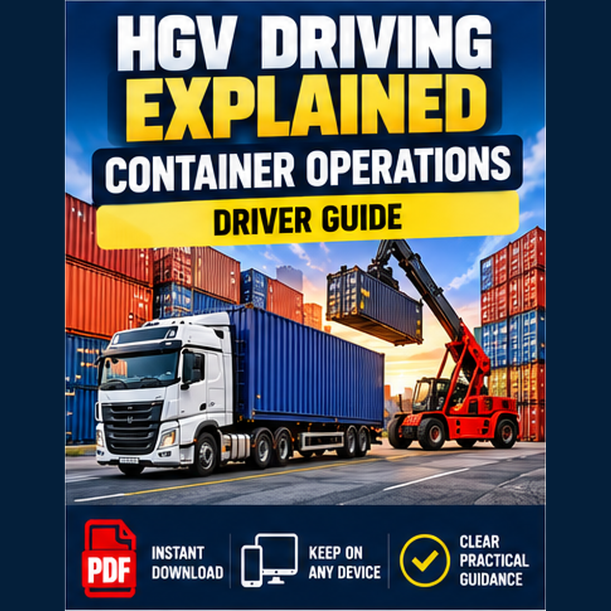 HGV Container Operations guide cover
