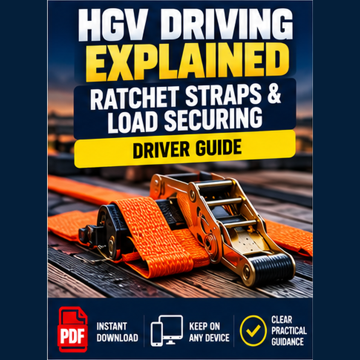 HGV Ratchet Straps and Load Securing guide cover